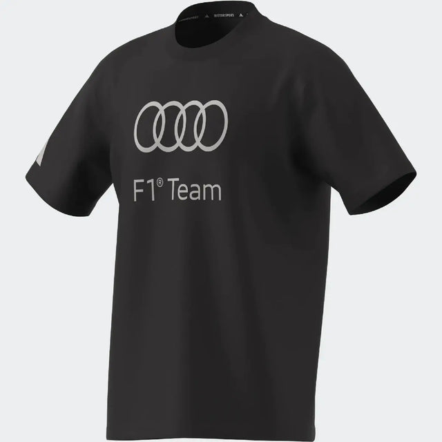 Audi póló, DNA, adidas, szürke