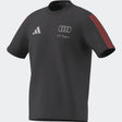Audi póló, DNA, kis logó, adidas, szürke