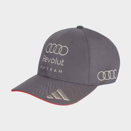 Audi sapka, csapat, adidas, szürke, 2026