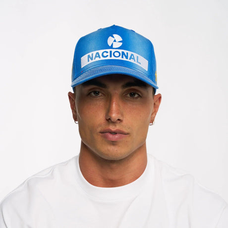 Ayrton Senna sapka, Nacional, replika, kék - FansBRANDS®