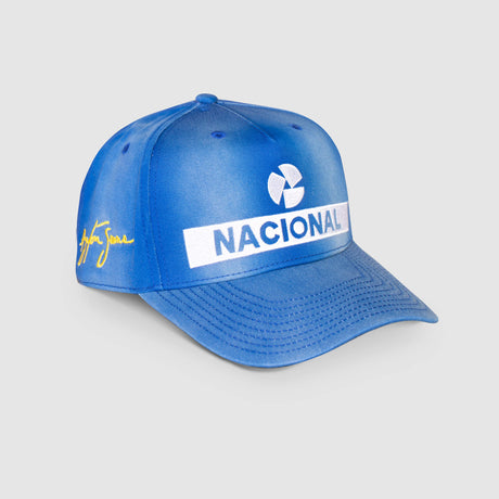 Ayrton Senna sapka, Nacional, replika, kék - FansBRANDS®