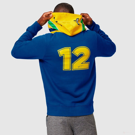 Ayrton Senna Stripe Férfi Pulóver - FansBRANDS® - HU