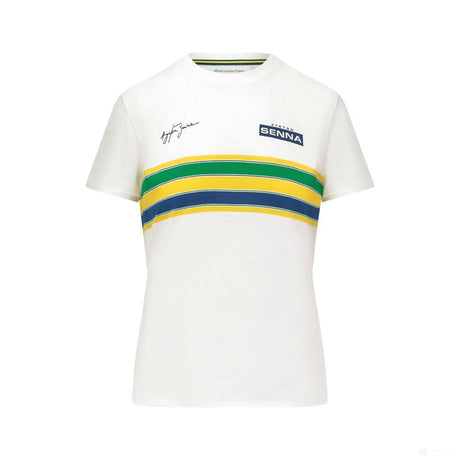Ayrton Senna Womens Stripe Póló 2022 - FansBRANDS®