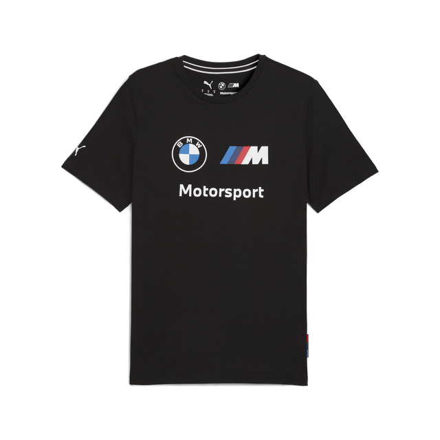 BMW logo Póló, Puma, Essential, MMS, fekete 🔥 - FansBRANDS® - HU
