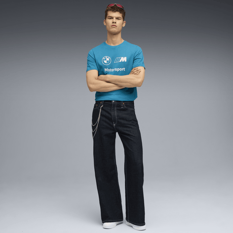 BMW logo Póló, Puma, Essential, MMS, kék 🔥 - FansBRANDS® - HU