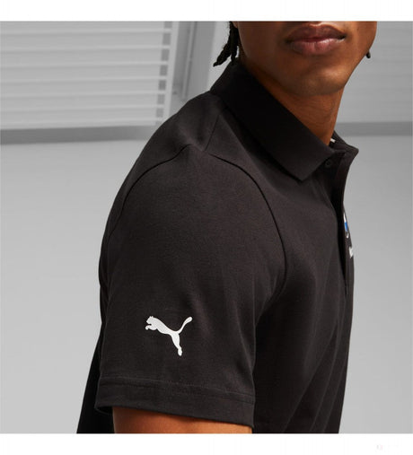 BMW MMS galléros  póló, Puma, ESS, fekete - FansBRANDS®