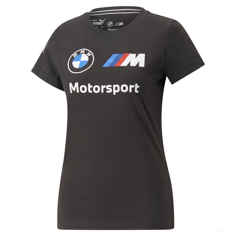 BMW MMS, környakú póló, ESS, női, fekete - FansBRANDS®