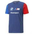 BMW MMS környakú póló, Puma, ESS, logo, kék - FansBRANDS®