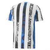 BMW MMS környakú póló, Puma, Striped, fehér - FansBRANDS® - HU