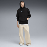 BMW Polár Kapucnis Pulóver, Puma, MMS, essential+, fekete 🔥 - FansBRANDS® - HU