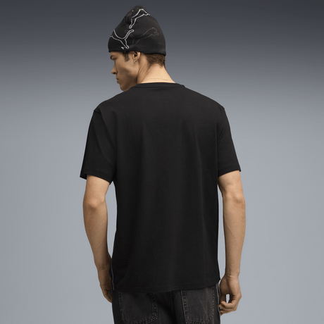 BMW Póló, Puma, MMS, BMW logo II, essential+, fekete 🔥 - FansBRANDS® - HU