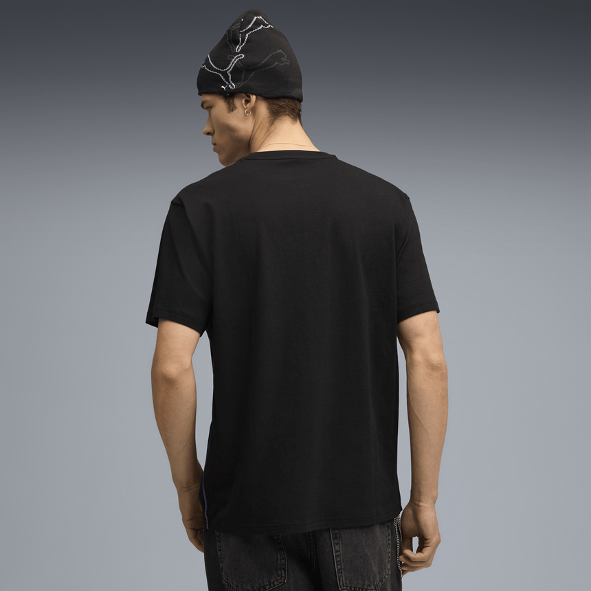 BMW Póló, Puma, MMS, BMW logo II, essential+, fekete 🔥 - FansBRANDS® - HU