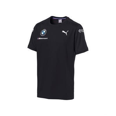 BMW T-shirt, BMW Motorsport Team, Black, 2020 - FansBRANDS®