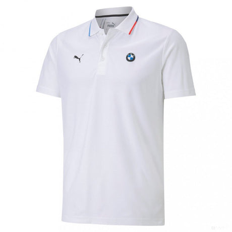 BMW T-shirt, Puma BMW MMS Logo, White, 2020 - FansBRANDS®