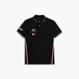 Cadillac F1 galléros póló, csapat, Tommy Hilfiger, fekete, 2026