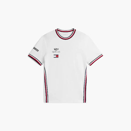 Cadillac F1 póló, csapat, Tommy Hilfiger, fehér, 2026