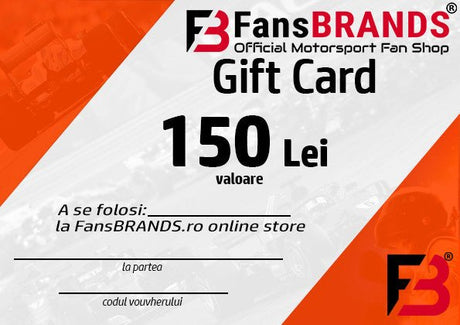 Card Cadou 150 RON - FansBRANDS®