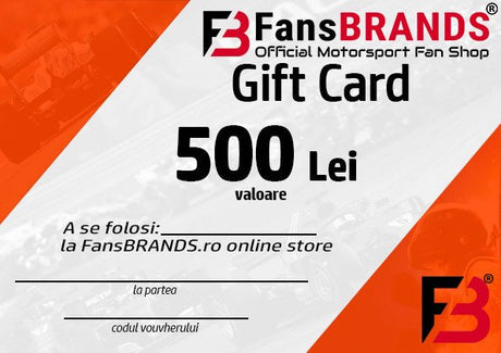 Card Cadou 500 RON - FansBRANDS®