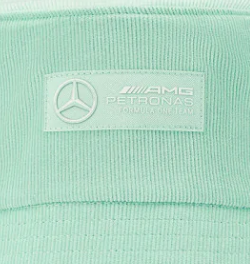 Mercedes halászsapka, retro cord, menta