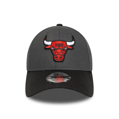 Chicago Bulls sapka, oldalsó hímzett patch, New Era, 9FORTY, szürke, szürke - FansBRANDS® - HU
