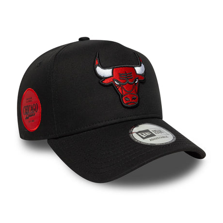 Chicago Bulls sapka, oldalsó patch A - Frame, Chochago Bulls, A - frame, fekete - FansBRANDS® - HU