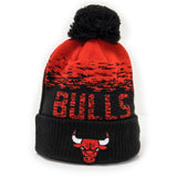 Chicago Bulls téli sapka, bordázott szegéllyel, NBA, New Era, több színű - FansBRANDS® - HU