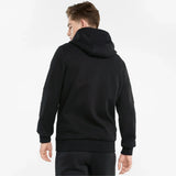 BMW hoodie, Puma BMW MMS full zip, black, 2021