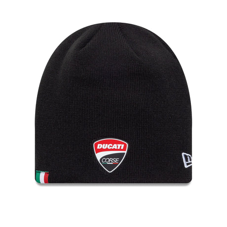 Ducati téli sapka, gumírozott logóval, New Era, fekete - FansBRANDS® - HU