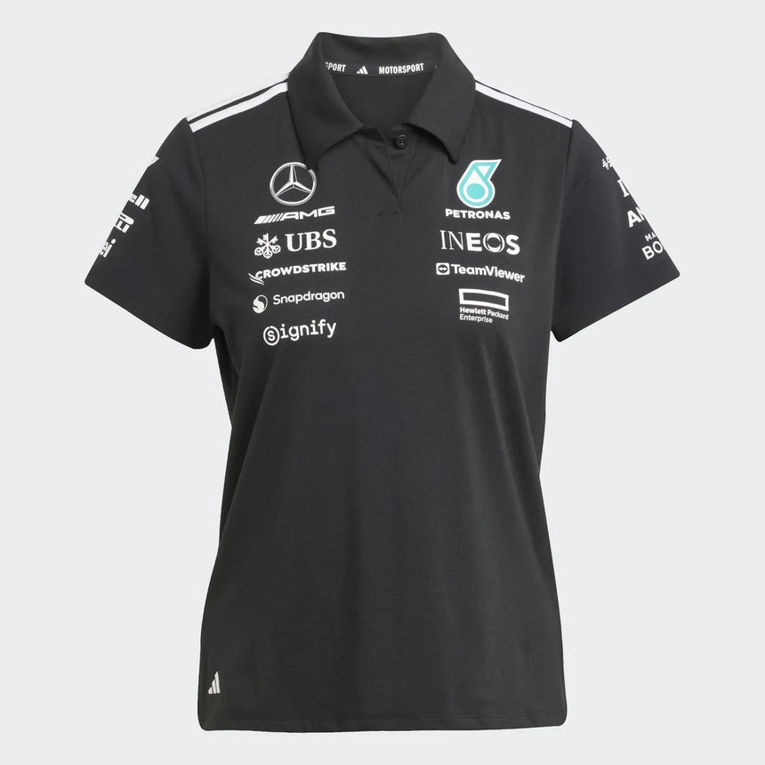 Mercedes Team Collared T-Shirt - Women's 🔥