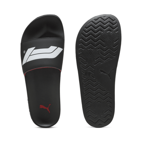 F1 Logo Papucs, Puma, Leadcat 2.0, fekete - FansBRANDS® - HU