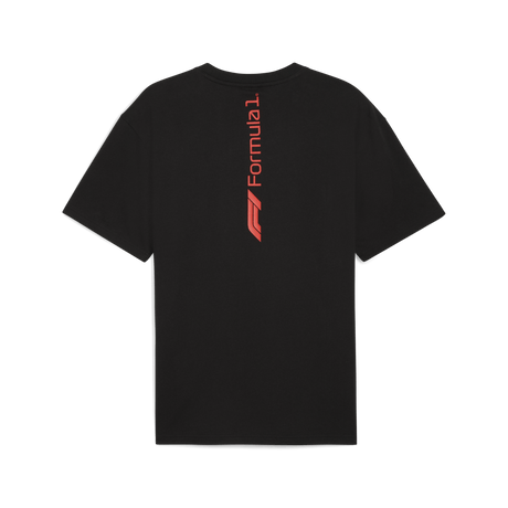F1 mintás Póló, Puma, Essetial+, kényelmes szabás, fekete 🔥 - FansBRANDS® - HU