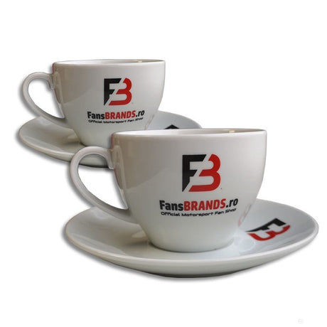 FansBRANDS teás csésze, Fehér, 2 db - FansBRANDS®