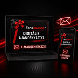 FansBRANDS® Digitális Ajándékkártya