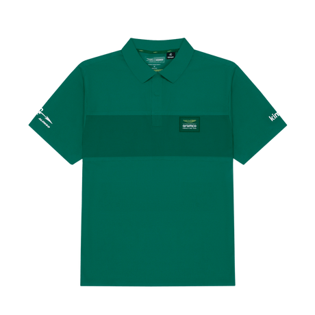 Fernando Alonso galléros póló, Kimoa, minimal, zöld, 2024 - FansBRANDS® - HU