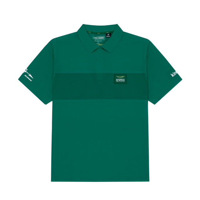 Fernando Alonso galléros póló, Kimoa, minimal, zöld, 2024 - FansBRANDS® - HU