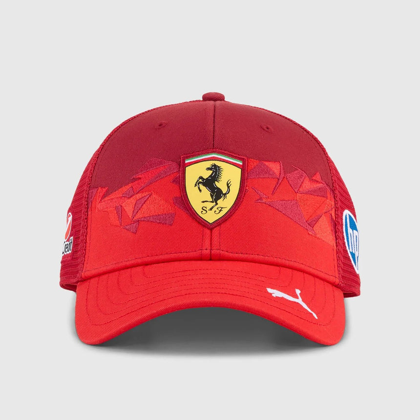 Ferrari Baseball Sapka, Vegas speciális kiadás, piros 🔥 - FansBRANDS® - HU