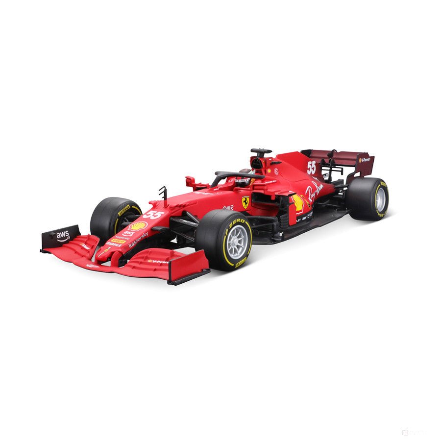 Ferrari Carlos Sainz SF21 Modell autó, 2021 - FansBRANDS®