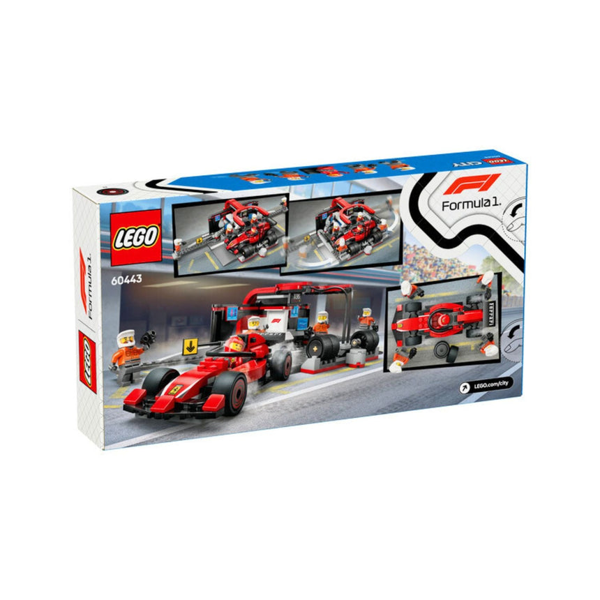Ferrari, F1 LEGO® City 60443, boxutca versenyautóval és személyzettel 🔥 - FansBRANDS® - HU