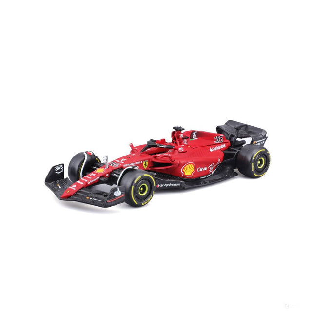 Ferrari F1 Model car, Bburago, F175, Charles Leclerc #16, red, 1:43 scale, 2022 - FansBRANDS®