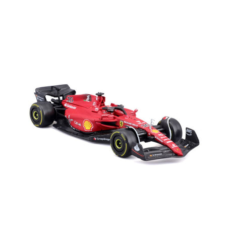 Ferrari F1 modellautó, sisakkal, F1 - 75, bburago, 1:43, Carlos Sainz - FansBRANDS® - HU