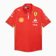 Ferrari galléros póló, Puma, csapat, pro, piros, 2024 - FansBRANDS® - HU