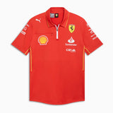 Ferrari galléros póló, Puma, csapat, pro, piros, 2024 - FansBRANDS® - HU