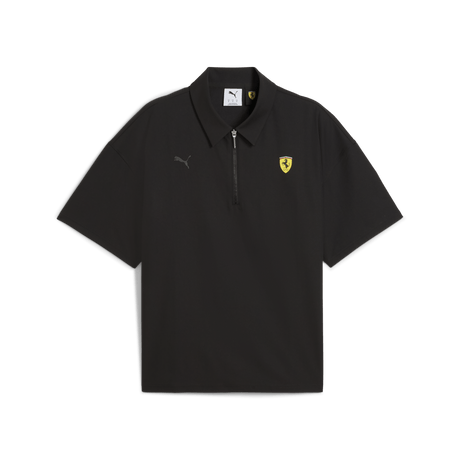 Ferrari Galléros Póló, Puma, prémium, fekete 🔥 - FansBRANDS® - HU