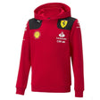Ferrari kapucnis pulóver, Puma, csapat, gyerek, piros, 2023 - FansBRANDS® - HU