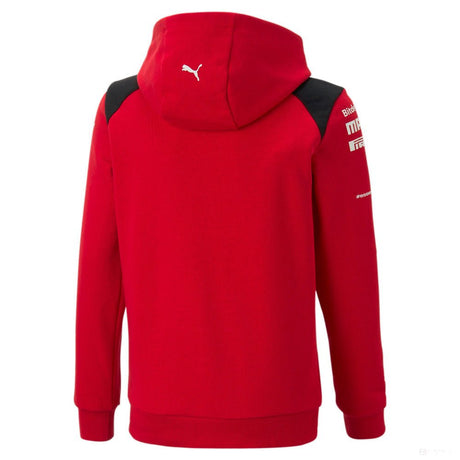 Ferrari kapucnis pulóver, Puma, csapat, piros, 2023 - FansBRANDS®