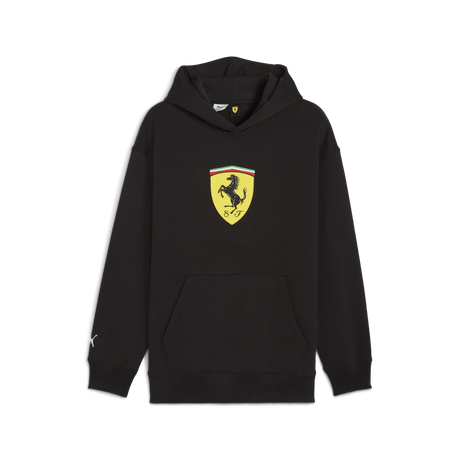 Ferrari Kapucnis Pulóver, Puma, sportswear, pajzs lógós, fekete 🔥 - FansBRANDS® - HU