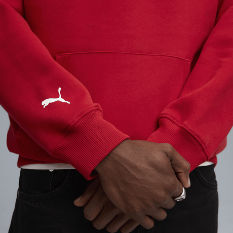 Ferrari Kapucnis Pulóver, Puma, sportswear, pajzs lógós, piros 🔥 - FansBRANDS® - HU