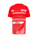 Ferrari környakú póló, graphic, piros - FansBRANDS®