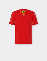 Ferrari környakú póló, Puma, csapat, női, piros, 2024 - FansBRANDS®