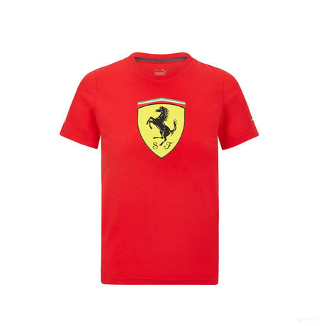 Ferrari Large Shield Környakú Póló, 2021 - FansBRANDS®